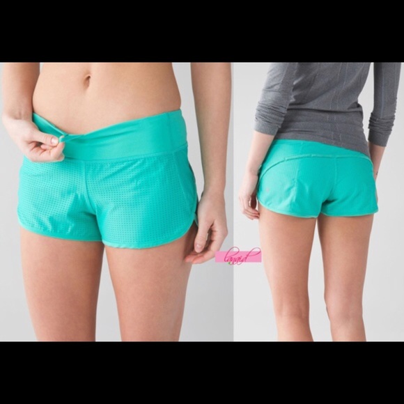 Lululemon speed shorts 6 Bali Breeze - Picture 1 of 5